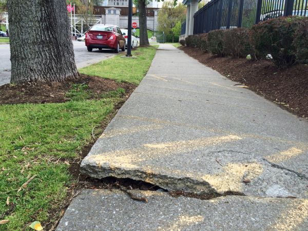 Cement Sidewalk Repair in Lake Charles