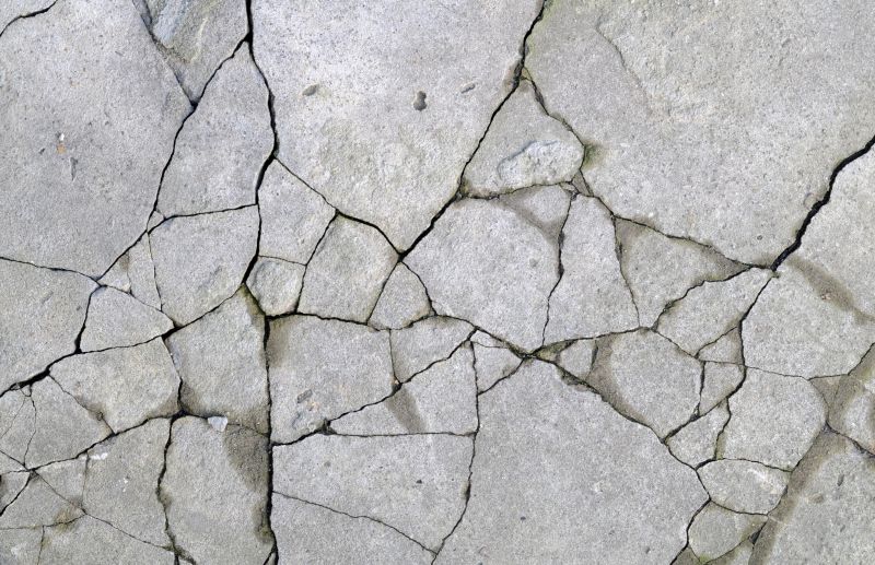 Cracked Concrete Surface